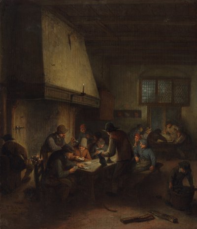 Tavern Scene by Adriaen Jansz. van Ostade